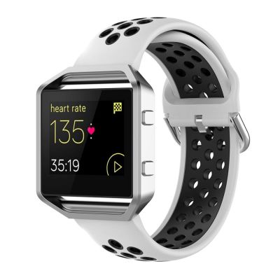（A creative）สายนาฬิกาซิลิโคนสำหรับ Fitbit Blaze สายกีฬา Breathable เปลี่ยนสายรัดข้อมือสำหรับ Fitbit Versa 2สร้อยข้อมือ Versa Watchband