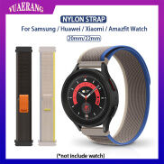 VUAERANG Dây Đeo Nylon 20Mm 22Mm Cho Samsung Galaxy Watch 42Mm 46Mm Active