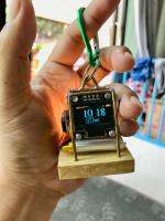 นาฬิกา DIY รุ่น Smart Clock จอ OLED 0.96" มีแบตในตัว