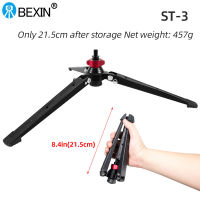 ขาตั้งกล้อง Sokongan Pendakap SLR Kamera Pendakap Mini เดสก์ท็อป Fotografi สามขา38 Inci Penyesuai Monopod อะลูมิเนียม