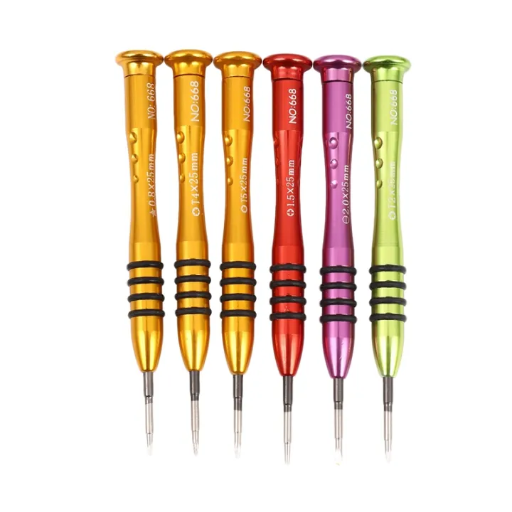 Screwdriver Set, Precision Screwdrivers 6 In 1 Mlulti Screw Driver For