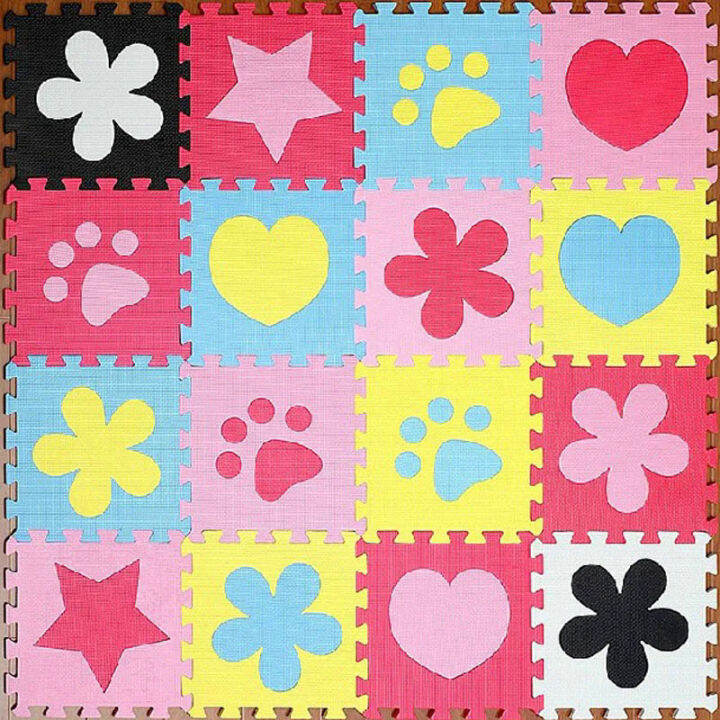 EVA Foam Mats EVA Puzzle Interlocking Car for Children Kids Soft Floor