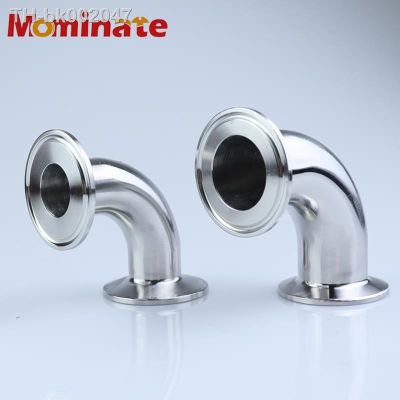 ☁ 1.5 2 3 4 Tri Clamp x 38mm 51mm 91mm 102mm Pipe OD 304 Stainless Steel 90 Degree Elbow Sanitary Fitting Home Brew Beer Wine