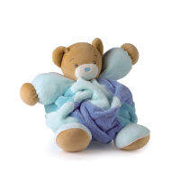 KALOO PLUME - LARGE PATCHWORK BLUE BEAR