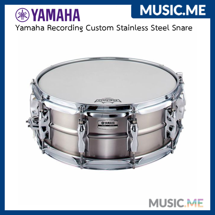 YAMAHA Recording Custom Snare Stainless Steel Lazada.co.th