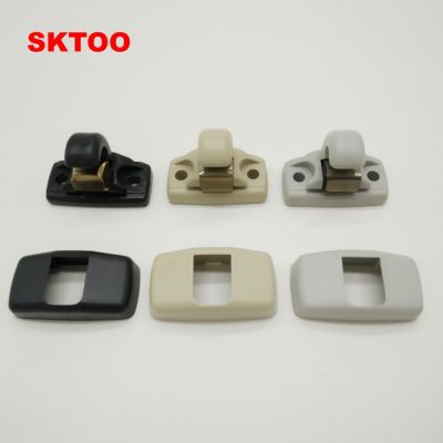 SKTOO 3B0857561B New Sun Visor Hook Clip Bracket Hanger for VW Golf Jetta Passat Polo Seat Beetle 3B0 857 561 B Towels