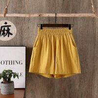 COD SDFGDERGRER 【AXfashion.ph】Pajama pants womens shorts summer thin casual versatile wide-legged five-point pants