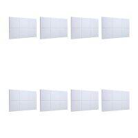 48PCS Acoustic Absorption Panel 12Inch x 12Inch x 0.4Inch Sound Proof Padding for Echo Bass Isolation for Acoustic