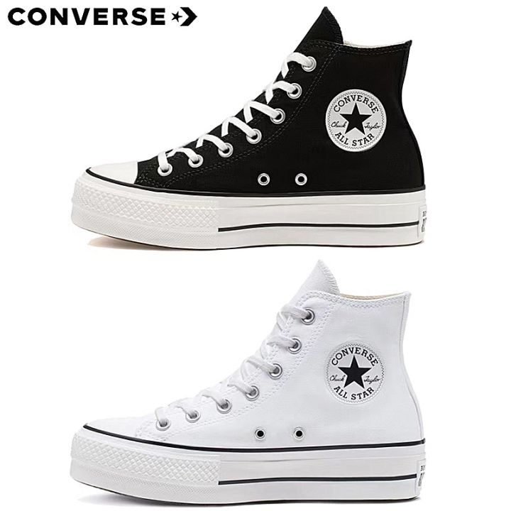 Converse Chuck alll Star Canvas High Top High Top Canvas Shoes Black &  White 