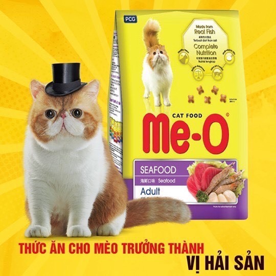 Combo 3 bịch thức ăn me-o cho mèo trưởng thành 350gr - ảnh sản phẩm 1