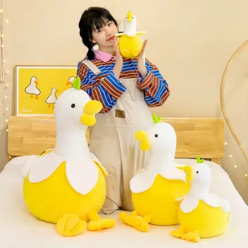 Banana Duck Soft Stuffed Plush Pillow Toy