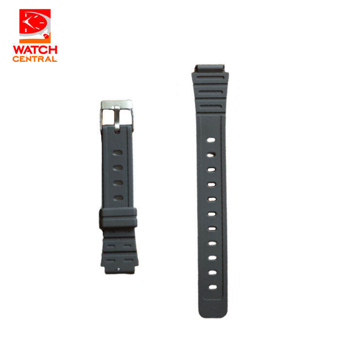 14mm Rubber Watch Strap with Stainless Steel Buckle | Lazada PH