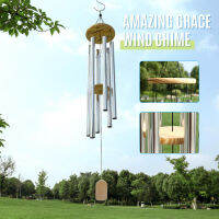 Wind Chime Soothing Melodic Tones &amp; Solidly Constructed WoodAluminum for Patio Porch Garden Yard Decoration Salon Home Decor