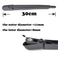 Xukey Rear Windshield Windscreen Wiper Blade Arm Blade Set For Nissan Qashqai Dualis J10 J11 2017 2007 2008 2009 2010 2011 2010