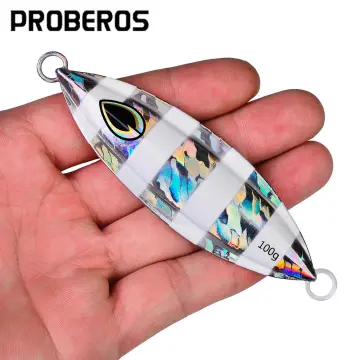 Slow Jigging Fishing Lure Metal Jig Lures 30g 40g 60g 80g 100g 150g 200g  250g 300g Slow Pitch Jig Saltwater Fishing Lure - China Slow Jig and Slow  Jig Lure price