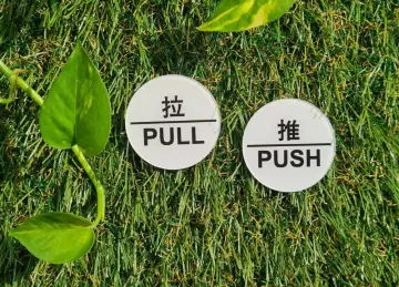 Push Pull Door Decal - Best Price in Singapore - Feb 2024