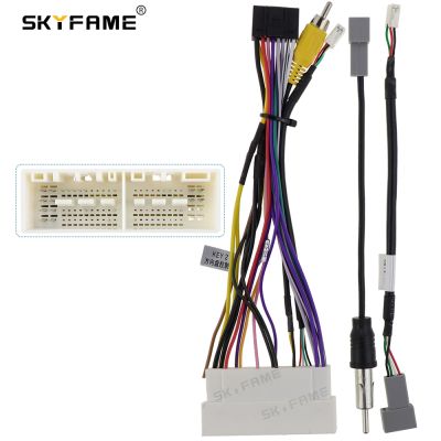 SKYFAME 16pin Car Wiring Harness Adapter For Kia K3 Pegas KX5 Sportage Hyundai Elantra Android Radio Power Cable