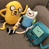 หมอนตุ๊กตาตุ๊กตาสัตว์ยัดไส้นุ่ม BMO Finn Jake ของเล่นตุ๊กตาขนาด28-42ซม.,หมอนการ์ตูน Kado Ulang Tahun ตกแต่งงานปาร์ตี้