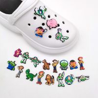 5/10/20PCS Toy Story DIY Shoe Accessories Decoration Buckle Single Sale Cartoon Croc Charms Slippers Kids Boys Girls X-mas Gifts