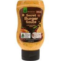 อย่างฟิน? Woolworths Secret Burger Sauce 330ml วูลเวิร์ธ ซีเคร็ท เบอร์เกอร์ ซอส?