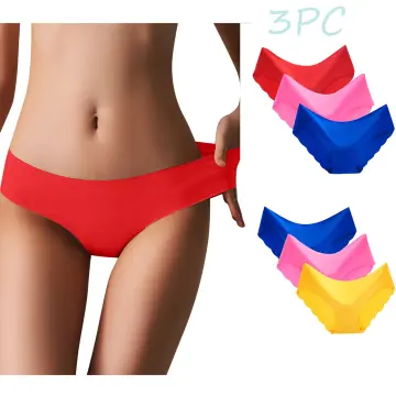 25% Silk Underpants for Women Basic Style Mid Waist Lady Panties Silk Briefs  Low Rise Woman Lingerie Soft Breathable