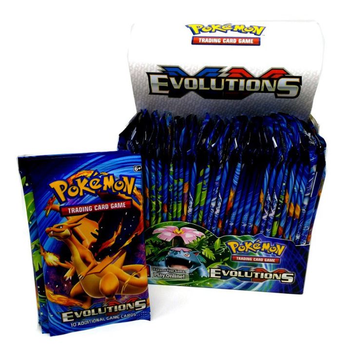 เกมของเล่นเกมส์-pokemon-evolutions-booster-box-tcg