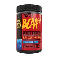 Mutant BCAA9.7 Blue Raspberry ขนาด 348g. กรดอะมิโน บีซีเอเอ แบบผง รสผลไม้ สดชื่น