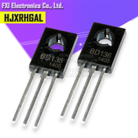 10ชิ้น BD136 BD135 BD138 BD132 BD137 BD139 BD140ไปยัง-126 NPN พลังงาน Triode Transistor dan Baru Asal