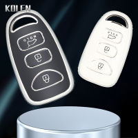 แฟชั่น TPU รถ Remote Key Case Fob สำหรับ Hyundai Tucson 2005 Santa Fe 2008 I10 IX25 Grand Stareks 3ปุ่มป้องกัน Shell