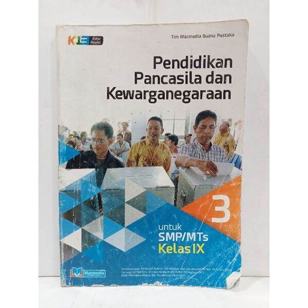 BUKU PENDIDIKAN PANCASILA DAN KEWARGANEGARAAN UNTUK SMP/MTS KELAS 9 TIM ...