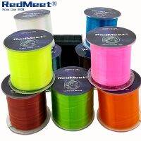 [HUYE Outdoor Store] RedMeet ใหม่ Super Strong สายตกปลาไนลอน500M 2.5-28.6LB Monofilament วัสดุ Fishline สำหรับ Rock Sea Carp