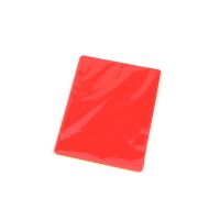 2 Pieces Set Football Referee Rectangle Card Portable Match Sport Red Yellow Cards Warning Tool Sporting Supply