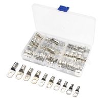 100PCS SC Lug Ring Wire Connectors Cable Electric Wire Connector Crimp Terminal Set