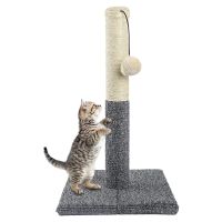 Cats Scratching Post Scratching Post Natural Sisal Rope Cats Scratchers for Indoor Cats and Interactive Ball Toys