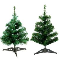 45cm Christmas Tree Small Pine Tree Placed In The Desktop Mini Christmas Tree Green Christmas Holiday Decorations Delicate