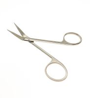 Septum Scissors Gold Handle Stainless Steel Nose Shaping Scissors 45 Degree Angle Nose Surgery Scissors