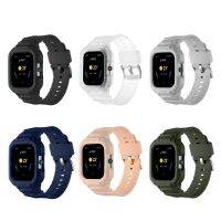 สายรัดข้อมือ TPU Edge Shell Cover Protector สําหรับ Amazfit GTS 2/3/4 Smart Watch Strap GTS2 GTS3 GTS4 Band สายรัดข้อมือกันชน เคส