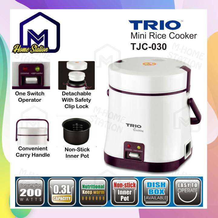 trio mini rice cooker