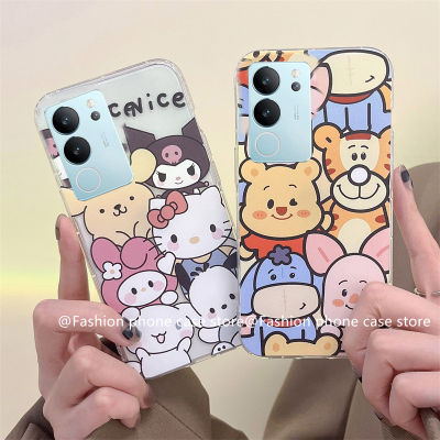 เคสโทรศัพท์ VIVOV29 5G เคส Phone Case VIVO V29e V29 Pro 5G เคสลายการ์ตูนน่ารักซิลิโคนใสกรอบนิ่ม2023