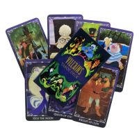 Villains Tarot Christmas Cards Divination Deck English Versions Edition Oracle Board Playing Game For Party