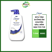 Sữa tắm dưỡng thể Dove Dưỡng ẩm chuyên sâu Deeply Nourishing với 1 4 kem