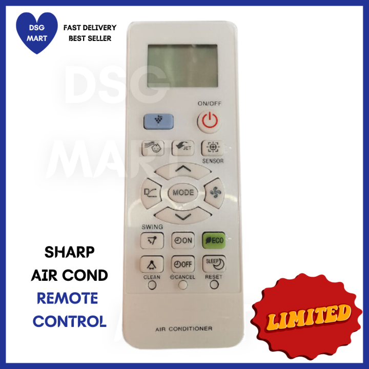 DSG SHARP AIRCON REMOTE CONTROL NEW Lazada