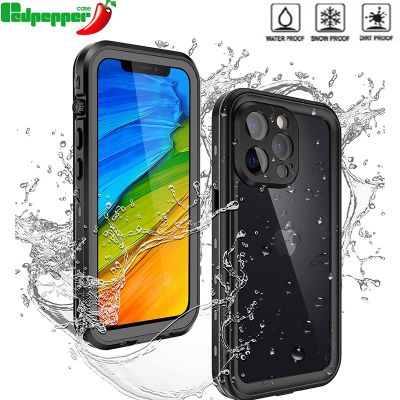 「Enjoy electronic」 Redpepper IP68 Waterproof Case For iPhone 13 12 11 14 Pro Max X Max XR 12 13 Mini Underwater 3m Water Proof Shockproof Hard Case