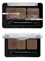 Catrice Brow Palette Matt &amp; Glow 020 เครื่องสำอาง,พาเลทเขียนคิ้ว,เครื่องสำอางสำหรับดวงตา