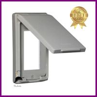 หน้ากากกันน้ำ PANASONIC 3 ช่อง WEG7903 สีเทาWATERPROOF WALL PLATE PANASONIC 3-GANG WEG7903 GREY **พลาดไม่ได้แล้วจ้ะแม่**