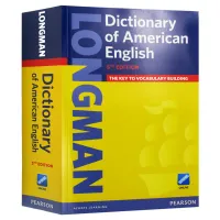 Original English Longman mid-level American English Learners Dictionary 5th edition Longman Dictionary of American English