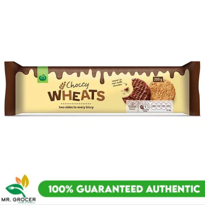 Woolworths Choccy Wheats Biscuits 200g Lazada PH