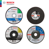 BOSCH ใบเจียร์เหล็ก ใบตัดเหล็ก ใบตัดแสตนเลส ขนาด 4 นิ้ว ของแท้ 100%