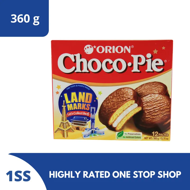 Orion ChocoPie, 360g, 12 Packs Lazada PH