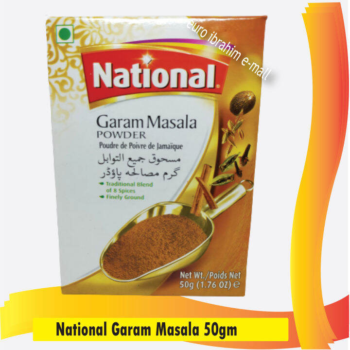 National Garam Masala 50g Lazada